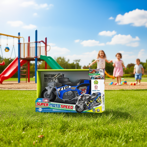 Motocicleta de Juguete Super Moto Speed de Plástico con Sonidos, Escala 1:16, para Niños de 2 a 4 Años - Product Image 3