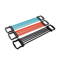 Tube d'extension pectorale multifonctionnel en caoutchouc non pliable, modèle W203, pour le yoga, l'exercice et le gain musculaire