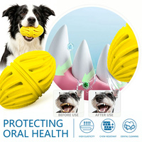 Jouet à mâcher automatique pour chien, en TPR sûr et durable, résistant aux morsures, jouet interactif électrique pour l'entraînement et le jeu, pour toutes les races d'animaux.