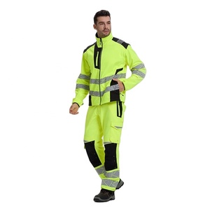 Nuevo Traje de Trabajo de Alta Visibilidad para Hombre 2026, Uniforme de Seguridad Reflectante, Fabricante de Marca Privada OEM - Product Image 2
