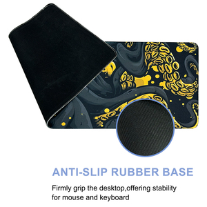 Custom Design Cool Sea Extended Gaming <b>Mouse</b> Pad Black Gold Mousepad XL Large Gaming Keyboard Mat Desktop Protector for Office - Product Image 2