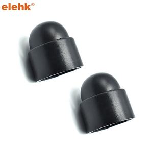 एलेहक बोल्ट नट प्रोटेक्शन हेक्सागोनल हेक्स कवर कैप्स कार ब्लैक 1000 पीसी प्लास्टिक डोम कवर एम8 प्लास्टिक नट कैप स्क्रू कैप - Product Image 6