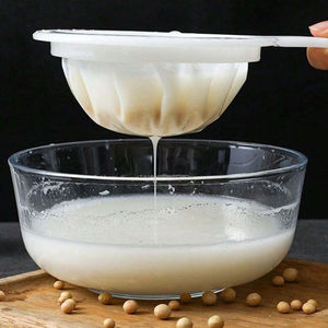 Passoire de cuisine ultra-fine de 80 à 400 mailles, cuillère-filtre en nylon pour lait de soja, café, lait, yaourt, outil de filtration fine - Product Image 4