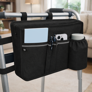 Bolsa Organizadora de Muletas Ligera y Duradera, Bolsa de Poliéster Resistente al Agua - Product Image 1