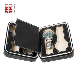 PU Leather <b>Watch</b> Organizer Box Personalized Gift Box 2 4 Slots <b>Watch</b> Storage <b>case</b> Leather <b>Watch</b> Box - Product Image 1