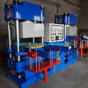 Doppelstation-Hydraulikmaschine zur Herstellung von Gummiplatten und Kondomen - Product Image 4