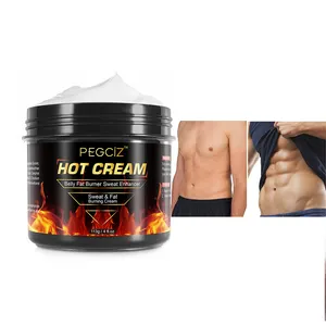 Pegciz Private Label Wholesale Sweat Enhancer Belly Anti Cellulite Slimming Cream Tummy Fat Burn Hot Cream