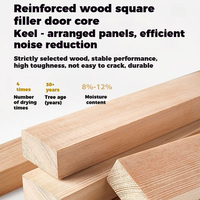 Porte extérieure composite bois-aluminium sur mesure, résistante au soleil, avec remplissage en bois massif, pour travaux de construction de maisons de vacances