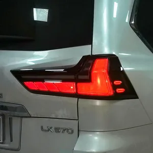 Accesorios para Auto Lexus LX570, Luces Traseras 2016-2019, Modificación Actualizada a Nuevas Luces Traseras LED con Señal de Giro Dinámica DRL - Product Image 6