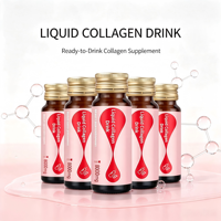 Boisson au collagène et peptides pour la beauté de la peau, éclaircissante, liquide oral, supplément de glutathion, boisson au collagène liquide pour femmes