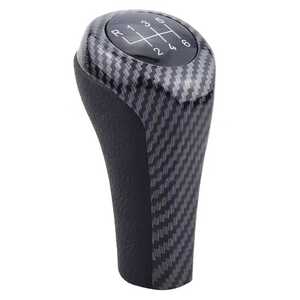 Carbon Fiber <b>Gear</b> Shift <b>Knob</b> Manual Transmission BMW 5 6 Speed Ergonomic Design - Product Image 1