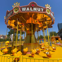 Manège Chaise Volante en Métal et Acier pour Usage Extérieur – Équipement d'Amusement Commercial et Résidentiel