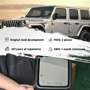 Новое нормальное нефункциональное 0-линейное Резервное зеркало заднего вида для <span class=keywords><strong>Jeep</strong></span> Wrangler JK 2007-2017 - Product Image 4