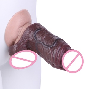 Funda de Silicona Premium para Pene S8120-HY de 6 cm de Ancho con Anillo para el Pene, Extensor de Pene para Juego en Pareja, Sensación de Piel, Juguete Sexual para Hombres - Product Image 2