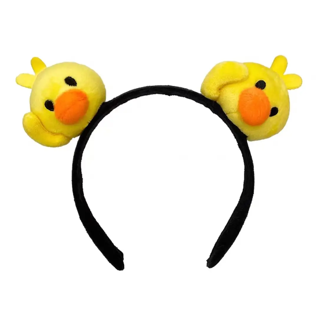 Fascia per capelli anatroccolo Super Cute Funny carta per capelli per bambini Sweet Cartoon Headwear
