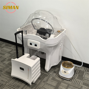 Siman Professional Hair Washing Head Terapia de agua circulante White Portable Shampoo Sink para Salon <span class=keywords><strong>Spa</strong></span> con precio barato - Product Image 5