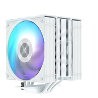 Refroidisseur d'air pour processeur FEZCOOL AZ550, 5 caloducs, roulement fluide, contrôle intelligent de la température, ventilateur silencieux, compatible avec tous les ARGB