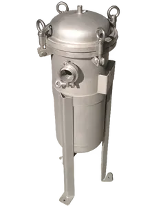 Stainless steel bag filter housing for industrial filtration solution