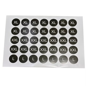 Pegatinas de tamaño duradero para etiquetas de ropa Embalaje de productos Exhibición minorista y gestión de inventario en múltiples formas y tamaños - Product Image 4