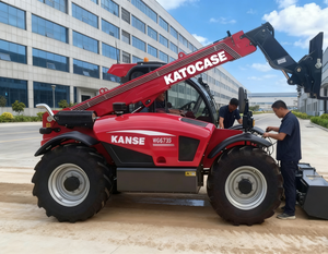 KATOCASE C1440 Telehandler 4000kg Capaciteit 13,5m Hefhoogte 11-17,5s Hefsnelheid Dieselmotor. - Product Image 4