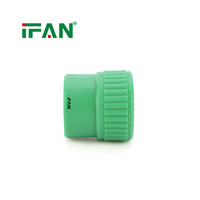 IFAN Raccord femelle en acier inoxydable SS304 pour raccordement PPR 20-110mm, couplet fileté, vente chaude, raccords PPR pour l'eau de bâtiment