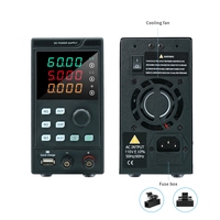Alimentation électrique de laboratoire miniature MYAMI, alimentation CC 30V 10A 5A variable, programmable, à commutation rapide