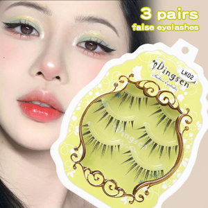 Venta al por mayor Cluster <span class=keywords><strong>Lashes</strong></span> Suministros de belleza Diferentes longitudes Estilo natural Fibra sintética Material D Curl Maquillaje - Product Image 6