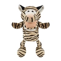 Nouveaux produits Marionnettes à main animales pour jeux interactifs parents-enfants Jouets en peluche éducatifs lion Marionnettes à doigts ventriloques Boîte aveugle