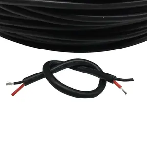 VDE H05SS-F 300/500V 2C/3C/4C/5C/6C/7C 0,5 mm2 0,75mm2 1,0mm2 1,5 mm2 karet silikon kabel multi-core kabel daya sheathed