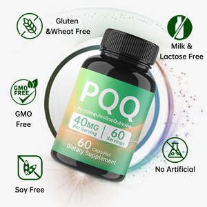 Cápsulas de PQQ, Nutriente Mitocondrial para Aumentar la Energía y Combatir la Fatiga, Suplemento de Energía Celular - Product Image 2