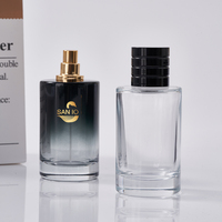 Botol parfum, khusus kualitas 50ml warna gradien Mewah Unik dengan kotak kemasan