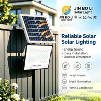 Reflector Solar LED JBL de Alta Luminosidad con Control por Luz, IP67 Impermeable, para Jardín y Patio, 30000