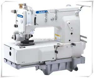 BR-1412P 12 Needle,flatbed,double Chainstitch Machine With Vertical Looper Movement Mechanism