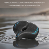 Selle de vélo LEWEE simple, surdimensionnée, large et épaisse, coussin de selle pour vélos de route, VTT et vélos électriques