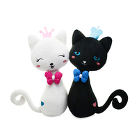 Boneka Plushie Custom Berkualitas Tinggi, Lucu, Lembut, Isi Kapas PP, Bordir, Unisex, Warna & Logo Custom, Boneka Karakter Ulang Tahun, Mainan Hewan Peliharaan