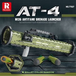 Reobrix 77001-29, Bloques de Construcción de Motocicletas, Modelo AWM Desert Eagle, Juguete con Mira Telescópica y Bípode, Juego de 20 Piezas de Plástico para Niños de 8 a 13 Años - Product Image 5
