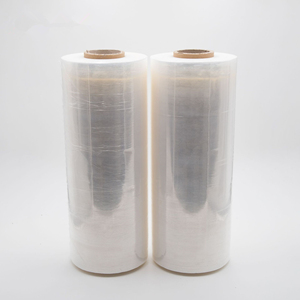 <span class=keywords><strong>Film</strong></span> étirable en plastique transparent PE pour l'emballage des palettes, adhésif thermofusible activé par l'eau d'un seul côté pour la fermeture des cartons - Product Image 3