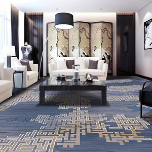 พรมเนื้อแข็งพรมปูพื้นกันลื่นสำหรับห้องนั่งเล่นพรมปูห้องนอนเด็กแบบหนาสีชมพูสีม่วง - Product Image 1