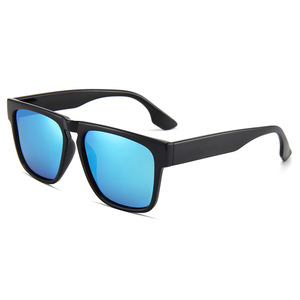Nouvelles lunettes de soleil polarisées surdimensionnées pour hommes, style transfrontalier, monture carrée, protection UV400, style conduite, monture PC noire, verres TAC - Product Image 5