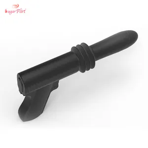 Più nuovo giocattolo del sesso per adulti erotico automatico pistola Dildo AV bacchetta massaggiatore spina anale spinta telescopica palmare clitoride vibratore