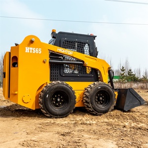 จำหน่ายรถตักล้อยาง Hts65 พร้อมอุปกรณ์เสริมหลากหลายจากโรงงาน ระบบบังคับเลี้ยวแบบ Steering-in-place รับประกันหนึ่งปี - Product Image 5