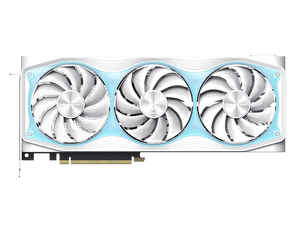 การ์ดจอ GDDR7สีขาว2025ใหม่ Manli Fox GeForce RTX 5060 OC 8GB RTX5060พัดลมสามตัวสำหรับเล่นเกมพีซีเดสก์ท็อป - Product Image 2