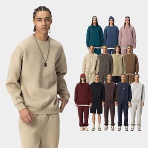Sudadera con Capucha Personalizada con Logotipo, 335 GSM, Forro Polar, Hombros Caídos, Cuello Redondo, Estilo Urbano, Marca Privada, Sudadera para Hombre al por Mayor - Product Image 2