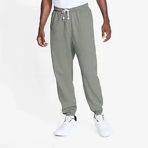 JL-83111 yüksek kaliteli parlama ter pantolon erkekler puf baskı Sweatpants Jogger ağır fransız Terry eşofman altı