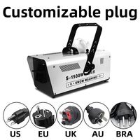 SHTX grand/petit 1500W mousse neige Machine scène neige effet fabricant pour fête de noël décor Dmx flocon de neige Machine