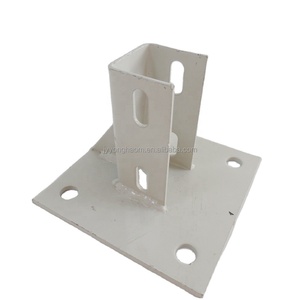 ODM OEM Dịch Vụ Tùy Chỉnh Thép Vuông Lan Can Bài Cơ Sở Tấm - Product Image 1