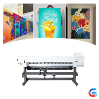 Impresora de Inyección de Tinta Eco-Solvente Industrial de Alta Calidad de 1.9m de Ancho, Cabezal de Impresión XP600 I3200 para Flex Egg, 4 Colores CMYK