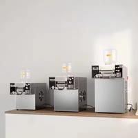 Mini machine à glaçons efficace de flocon de neige de crème glacée comestible fleur de neige de lait de chocolat faisant la Machine