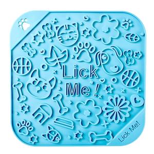 Tapis à lécher imperméable pour chien, distributeur lent avec ventouses, en silicone de qualité alimentaire, bols pour chiens, emballage en sachet OPP - Product Image 3