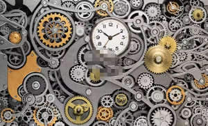 Papel pintado <span class=keywords><strong>de</strong></span> foto <span class=keywords><strong>de</strong></span> <span class=keywords><strong>fondo</strong></span> <span class=keywords><strong>de</strong></span> barra <span class=keywords><strong>de</strong></span> <span class=keywords><strong>reloj</strong></span> <span class=keywords><strong>de</strong></span> engranaje mecánico <span class=keywords><strong>de</strong></span> estilo Industrial Retro europeo - Product Image 4